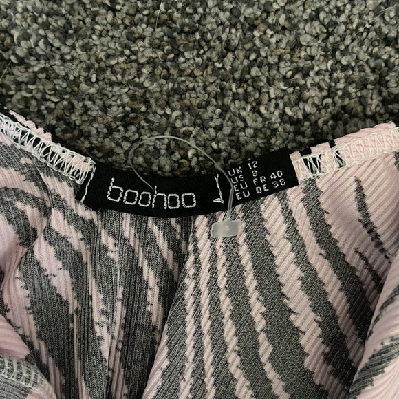 PINK zebra bodysuit - Picture 3 of 3